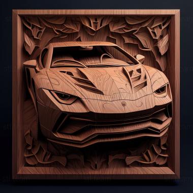 3D model Lamborghini Estoque (STL)